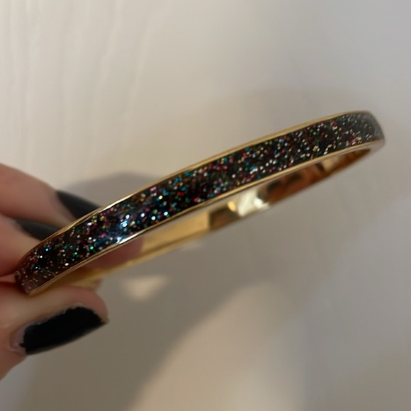 Gold and glitter Kate spade bow bracelet - Picture 4 of 6
